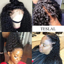 Water Wave Lace Front Wigs Human Hair pre plucked 20 inch Human Hair Lace Front Wigs for Black Women Wet and Wavy Water Wave Human Hair Wig TESLAL Store