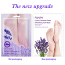 Foot Peel Mask 3 Pack, Peeling Away Calluses and Dead Skin Cell, Contain Lavender Essence, Exfoliating Foot Mask and Makes Your Feet Soft (3 pcs) NA