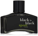 Nu Parfums Black is Black Sport Eau de Toilette Spray for Men, 3.4 Ounce NU Parfums