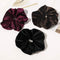 Scrunchies Hair Ties Accessories for Girls Women's Hair Big Velvet Cute Scrunchy Large Jumbo Giant Huge Scrunchie Bulk Pack Hairbands For Thick Curly Hair No Crease Soft Elastic Hair Bands Ivyu
