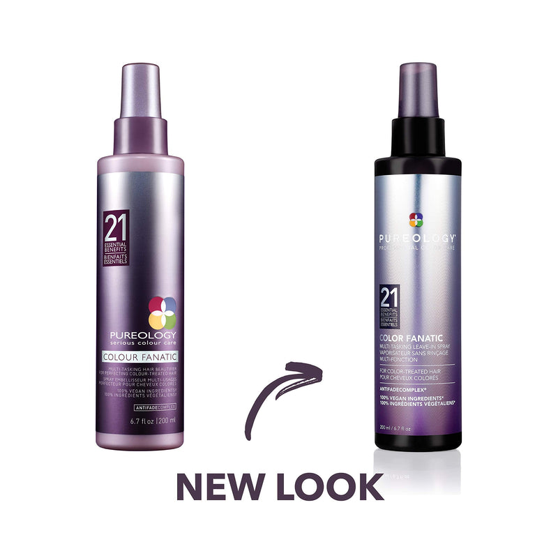 Pureology Color Fanatic Leave-in Conditioner Hair Treatment Detangling Spray | Protects Hair Color From Fading | Heat Protectant | Vegan, 6.76 Fl Oz (Pack of 1) Pureology