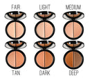 EVE PEARL Dual Salmon Concealer Full Coverage Under Eye Concealer Smooth Skin Treatment Brighten Makeup Hydrate Skincare (Medium) EVE PEARL