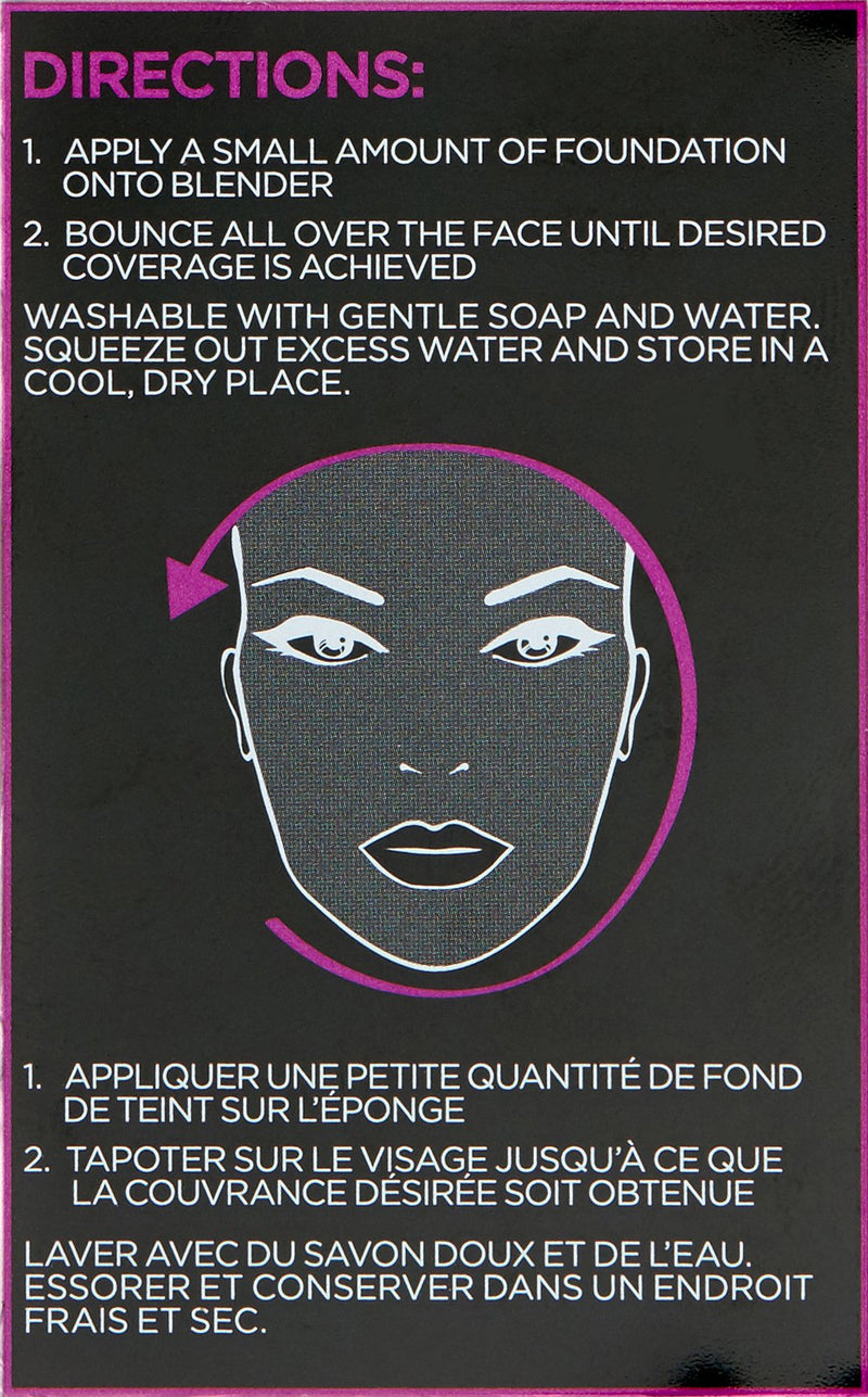 L'Oreal Paris Makeup Infallible Blend Artist Makeup Blender Sponge, 0.8 oz L'Oreal Paris