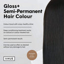 dpHUE Gloss+ - Black, 6.5 oz - Color-Boosting Semi-Permanent Hair Dye & Deep Conditioner - Enhance & Deepen Natural or Color-Treated Hair - Gluten-Free, Vegan dpHUE Store