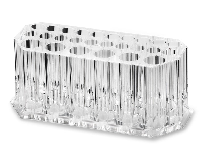 byAlegory (Set of 2) Acrylic Makeup Finger Nail Art Tool Organizer 26 Spaces For Storing Beauty Nail Art Kit Tools - Clear BY ALEGORY