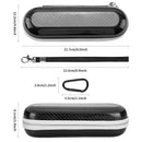 Travel Case for Oral-B/Oral-B Pro Smartseries/Philips Sonicare ProtectiveClean Electric Toothbrush, for 1000 4100 Hard EVA Case Protective Cover Storage Bag (Black) Yinke