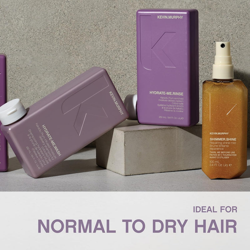KEVIN.MURPHY HYDRATE-ME.RINSE - Moisturising Conditioner - For Normal & Dry Hair - Hair Repair - Colour Safe Conditioner - With Antioxidant Blend & Kakadu Plum - 250 mL / 8.4 fl oz Infinity Warehouse