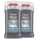 Dove Men+Care Deodorant Stick Moisturizing Deodorant For 48-Hour Protection Clean Comfort Aluminum Free Deodorant For Men 3oz 2 Count DOVE MEN + CARE Store
