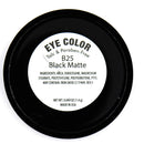 Black Matte Opaque Smokey Eye Onyx Midnight Zero Jet Black Pressed Powder Eye Shadow Eyeshadow Talc & Paraben Free Vegan No Animal Testing & Cruelty Free Pure Ziva