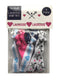 8 Piece Lacrosse Hair Elastic Set - Girls Lacrosse Hair Accessories - No Crease Lacrosse Hair Elastics Set - Lacrosse Set - Lacrosse Accessories for Players, Women, Girls, Coaches, Teams, Leagues - MA Sportigift
