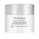 Neutrogena Rapid Tone Repair Retinol + Vitamin C Correcting Cream, Tone Evening Face & Neck Cream with Vitamin C, Retinol & Hyaluronic Acid for Dark Spots, Fine Lines & Wrinkles, 1.7 oz Neutrogena