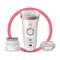 Braun Epilator Silk-épil 9 9-720, Hair Removal for Women, Wet & Dry, Womens Shaver & Trimmer, Cordless, Rechargeable Braun