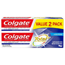 Colgate Total Advanced Whitening Toothpaste with Fluoride, Multi Benefit Toothpaste with Sensitivity Relief and Cavity Protection - 5.1 ounce (2 Pack) Colgate Store