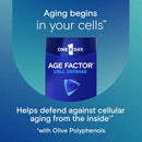 One A Day Age Factor Cell Defense-Cell Health Supplement to Support Healthy Aging Journey, Cell Health Support for Adults, with Olive Polyphenols, Resveratrol, Vitamin B3 (Niacinamide), 30 Softgels Infinity Warehouse