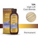 Clairol Professional Permanent Liquicolor for Blonde Hair Color, 12a High Lift Cool Blonde, 2 oz Clairol Professional