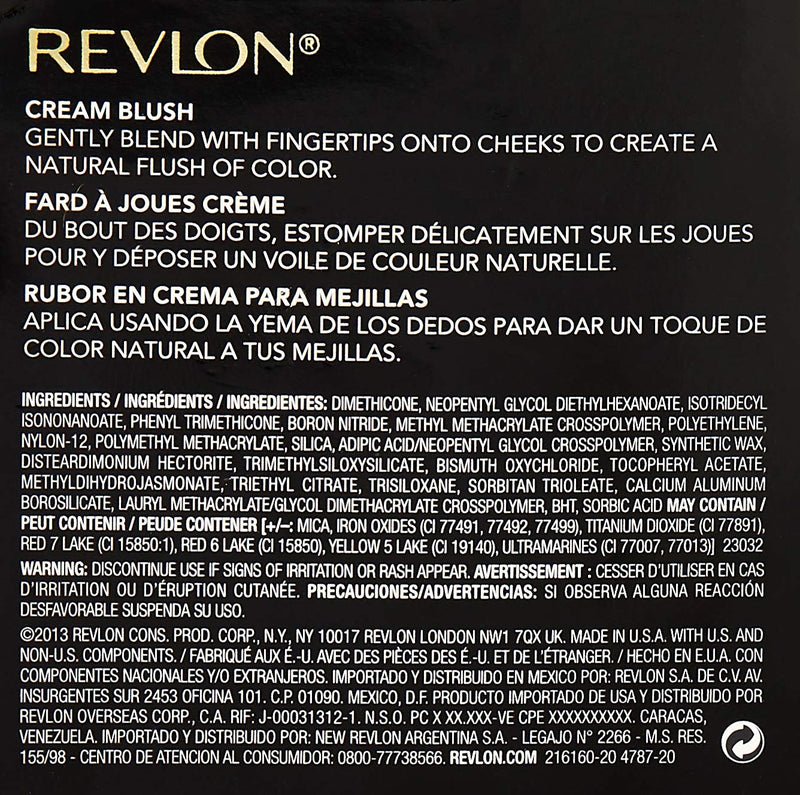 Revlon Photo Ready Cream Blush, Flushed, 0.4 Ounce REVLON
