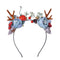 Christmas Reindeer Antlers Headband Hair Clips Hair Hoop Girl Beauty Headdress Reindeer Antler Headband Cute Deer Headband Hair Accessory Antler 4 ywduoying Store