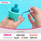 tweexy Wearable Nail Polish Holder Ring, Fingernail Polishing Tool, Manicure and Pedicure Accessories (Spa Green) tweexy