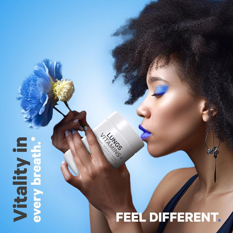 Codeage Lungs Vitamins, A, C, D, E, B6, Milk Thistle Lung Supplement, Zinc & Magnesium, Cordyceps, Reishi, Chaga, Poria, Tylophora, Ginger, Peppermint Leaf Organic Herb Cleanse - Non-GMO - 90 Capsules Infinity Warehouse