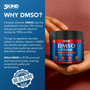 5Kind DMSO Cream for Pain Relief 4 fl oz - 99.9% Pure DMSO Pharmaceutical Grade Cream - Aloe Vera, Magnesium, Arnica & Menthol - Topical Muscle and Joint Pain Relief - Registered NDC - Made in USA Infinity Warehouse