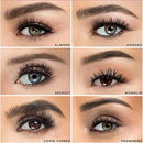 Luxillia Magnetic Eyelashes Kit – 16 Piece Magnetic Eyelash & Eyeliner Set with Applicator – Natural Look Easy Apply Reusable Fake Extension Lashes, No Glue – Pestañas Postizas Magnéticas Naturales Infinity Warehouse