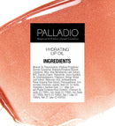Palladio Hydrating Lip Oil Infused with Hyaluronic Acid, Non-Sticky Formula, Subtle shine with tinted sheer color, liquid lipstick, locks in moisture to prevent chapped lips, Vegan & Cruelty-Free | 0.13 Oz. (FLY) Palladio