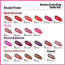 Revlon ColorStay Satin Ink Liquid Lipstick, Longwear Rich Lip Colors, Formulated with Black Currant Seed Oil, 008 Mauvey, Darling, 0.17 fl. oz. REVLON Store