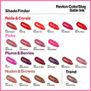 Revlon ColorStay Satin Ink Liquid Lipstick, Longwear Rich Lip Colors, Formulated with Black Currant Seed Oil, 008 Mauvey, Darling, 0.17 fl. oz. REVLON