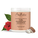 Sheamoisture Curl Enhancing Smoothie for Thick, Curly Hair Coconut and Hibiscus Sulfate Free and Paraben Free 20 oz SheaMoisture