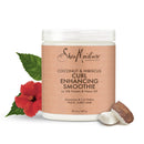 Sheamoisture Curl Enhancing Smoothie for Thick, Curly Hair Coconut and Hibiscus Sulfate Free and Paraben Free 20 oz SheaMoisture