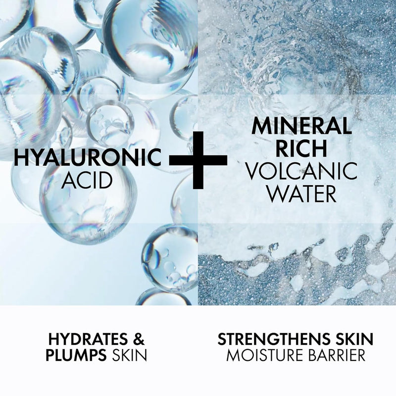 Vichy Mineral 89 Booster, Pure Hyaluronic Acid Serum for Face with Volcanic Mineral Water for Skin Barrier Repair, Plumps & Hydrates, Lightweight Moisturizing Gel, Oil-Free, Non-Sticky Infinity Warehouse