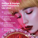 Lime Crime Velvetines Lip Liner, Angel (Apricot Nude) - Soft & Creamy Texture - Long-Lasting Nude Matte Lip Lining Pencil - Waterproof Formula, Won't Smudge or Transfer - Vegan & Cruelty-Free Lime Crime