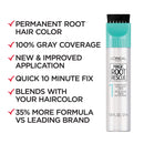 L'Oreal Paris Magic Root Rescue 10 Minute Root Hair Coloring Kit, 7 Dark Blonde, 2 Count L'Oreal Paris