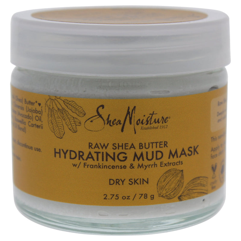 Shea Moisture Raw Butter Hydrating Mud Mask for Unisex, 2.75 Ounce SHEA MOISTURE