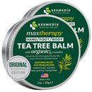KESMEDIK Tea Tree Oil Balm for Skin, Soothes Itching, Rashes & Dry Skin, Antifungal Defense for Athlete’s Foot, Jock Itch, Chafing, Bug Bites & Eczema, Natural, Effective & Safe for All Ages Infinity Warehouse