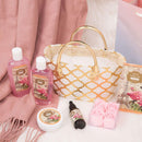 Draizee Spa Luxurious Home Relaxation Lovely Fragrance Gift Bag for Woman (British Rose, 6 Pieces) -
