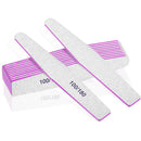 Professional Nail Files, Emery Board Nail File for Natural Nails 100/180/240 Grit Nail Files for Acrylic Nails 12pcs Fine Grit Nail File Manicure Tools Coarse Washable Fingernail Files… (100/180 Grit) BLESWIN