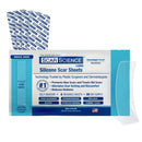 Medical Grade Silicone Scar Sheets - 7" Reusable Water-Resistant Silicone Tape for Scars - Clear Breathable Tape for C-Section, Tummy Tuck, Surgical Scars, and Keloids - 4-Pack Infinity Warehouse