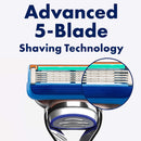 Gillette Fusion Manual Men's Razor Blade Refills - 10 Count Gillette