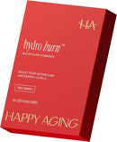 Happy Aging Hydro Burn H2 Molecular Hydrogen Water Tablets — Clean, Caffeine-Free Energy & Metabolic Support with Magnesium — Fast-Dissolving, Keto-Friendly Antioxidant — Red Berry — 30 Tablets Infinity Warehouse