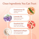 Frankincense Essential Massage Oil for Scars, Stretch Marks & Fine Lines, Firming, Hydrating, Smoothing & Calming Formula with Collagen, Stem Cells, Lavender & Grapefruit, 8 fl oz, by M3 Naturals Infinity Warehouse