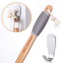 Slick- Loofah with Handle, Loofah Back Scrubber, Back Loofah, Loofah Brush with Long Handle, Loofah on A Stick, Shower Loofah with Handle, Shower Supplies, Loofah Scrubber, Loofah Back Scrubber Slick Solutions