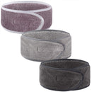Sinland Facial Spa Headband For Washing Makeup Cosmetic Shower Soft Women Hair Band 3 Pack SINLAND