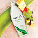 Jergens Soothing Aloe Refreshing Body Lotion, Aloe Vera Body and Hand Moisturizer, 21 Fl Oz , Illuminating Hydralucence Blend, with Cucumber Extract, Dermatologist Tested Jergens