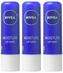 Nivea Moisture Lip care 0.17 OZ (pack of 3) NIVEA