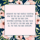Recovery Gift Box Set: Heartfelt Card & Spa Gift Box for Recovering Loved One Dear Ava