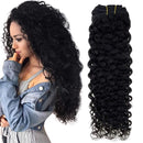 Hetto Curly Clip in Extensions Human Hair