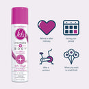 FDS Intimate Deodorant Spray All Day Freshness, Extra Strength - 2 oz Bottle FDS