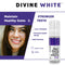 Divine White Dual-Action Stain Removal Aligner/retainer Cleaner and Teeth Whitening Foam- Hydrogen Peroxide-Good for Invisalign, ClearCorrect, SmileDirectClub, Candid, Byte -Oral Care-Foam Toothpaste DIVINE WHITE