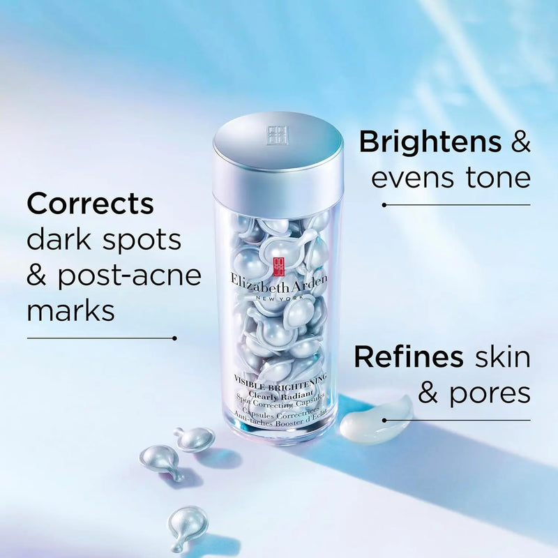 Elizabeth Arden Visible Brightening Clearly Radiant Spot Correcting Night Capsules 60pc, 0.95 fl oz Infinity Warehouse